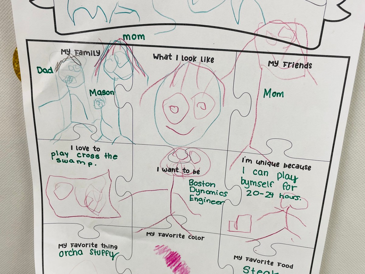 First week of&nbsp;elementary